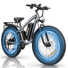 Dual Motor PEAK 3000W Electric Bike for Adults, 31mph 48V 23ah Electric Bicycle, 26" Fat Tire Mountain Bike UL2849